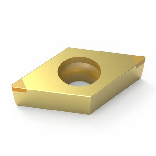 Plaquita de torneado CBN - DCGW - Beijing Worldia Diamond Tools Co., Ltd - para acero / de alta velocidad / para material de mecanizado difícil