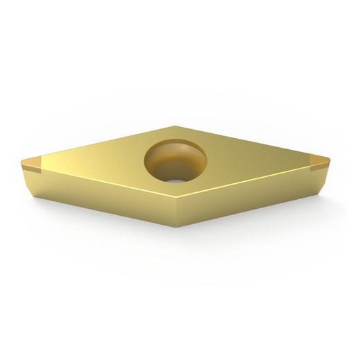 Plaquita de torneado CBN - VCGW - Beijing Worldia Diamond Tools Co., Ltd - para acero / de alta velocidad / revestimiento de PVD