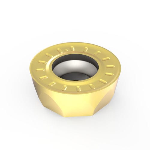 Plaquita de corte de torno - RPMT - Beijing Worldia Diamond Tools Co., Ltd - de carburo / para hierro fundido / para acero duro