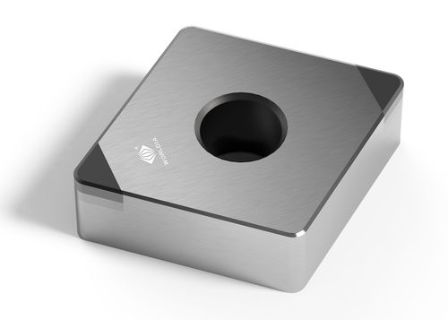 Plaquita de corte intercambiable de torno - GW series - Beijing Worldia Diamond Tools Co., Ltd - de acabado / PCBN / para acero templado