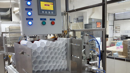 Sistema de dosificación de productos pastosos - Omniprojekt doo, Vrnjačka Banja, Srbija - volumétrico / de pistón / para la industria cosmética