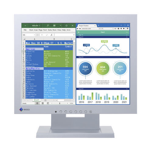 Monitor LCD - S1504 series - EIZO NANAO - retroiluminación LED / digital / 15"