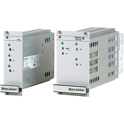 Alimentación eléctrica en bastidor - PK series - Powerbox - 3U / AC/DC / de salida simple