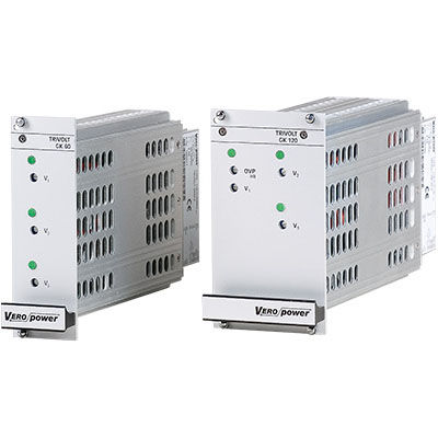 Alimentación eléctrica en bastidor - GK series - Powerbox - 3U / DC/DC / de salida simple