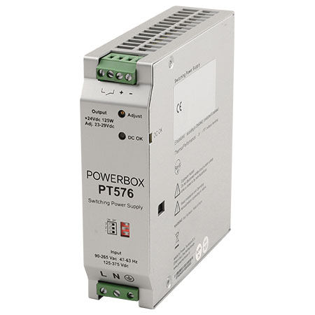 Alimentación eléctrica en riel DIN - PT576 series - Powerbox - DC/DC / AC/DC / de salida simple