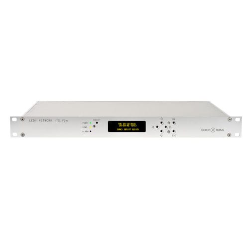 Servidor Network Time Protocol NTP - LEDI® NETWORK ITS v2m  - GORGY TIMING - IEEE1588 / SNMP / DHCP