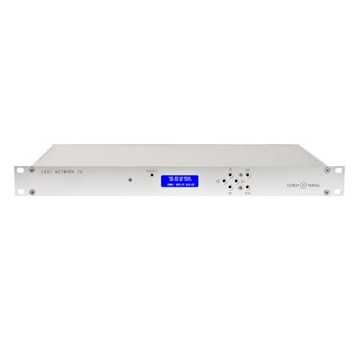 Servidor Network Time Protocol NTP - LEDI® NETWORK TS - GORGY TIMING - SNMP / IP / DHCP
