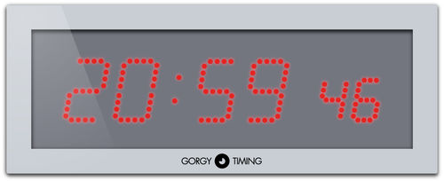 Reloj digital - LEDI® 7.S - GORGY TIMING - LED / sincronizado / de pared