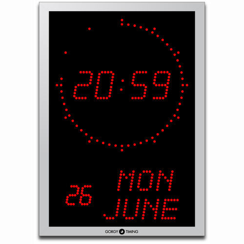 Reloj digital - LEDICA® ALPHA 7.60.M.S - GORGY TIMING - LED / de interior / sincronizado