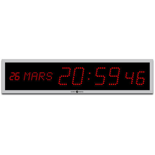 Reloj sincronizado - LEDICA® 10.M.S - GORGY TIMING - LED / de interior / digital