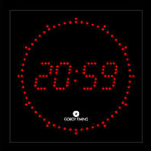 Reloj digital - LEDI® 1/60 - GORGY TIMING - LED / sincronizado / de pared