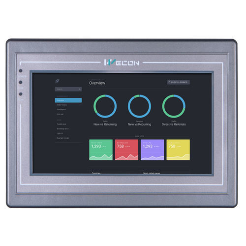 HMI con pantalla táctil - PI8070 series - Wecon Technology Co.Ltd - empotrable / 800 x 480 / ARM Cortex