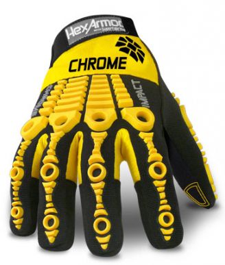 Guante de trabajo - Chrome Cut 5 360 4025 Series®  - HexArmor - de protección mecánica / de PVC