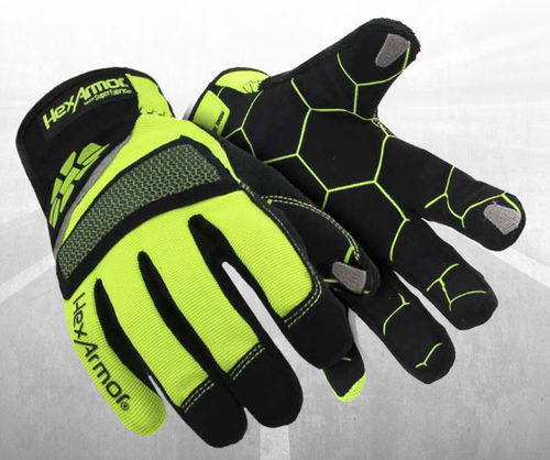 Guante de trabajo - Mechanic’s+ 4019 - HexArmor - de protección mecánica / de PVC