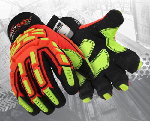 Guante de manipulación - GGT5® Mud 4021X - HexArmor - antivibración / resistente al aceite / de PVC