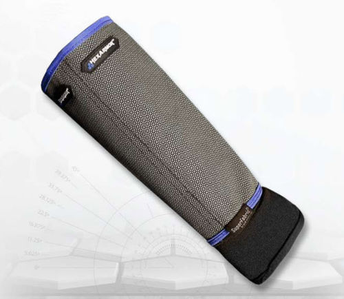 Cubrebrazo de trabajo - AG10009S - HexArmor - anticortes / de cuero / unisex