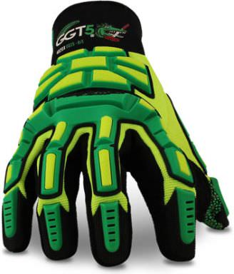 Guante de manipulación - GGT5® Gator Grip 4020X - HexArmor - antivibración / resistente al aceite / de nailon