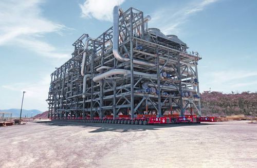 Transportador autopropulsado de más de 6 ejes - SPMT series - SCHEUERLE Fahrzeugfabrik GmbH - para grandes cargas / modular