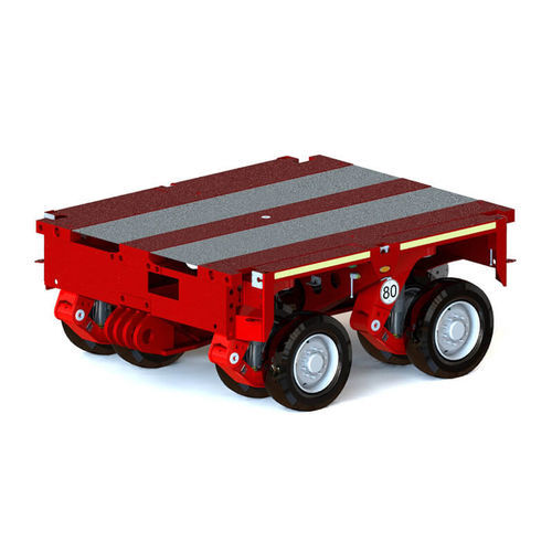 Remolque plataforma - UltralightCombi - SCHEUERLE Fahrzeugfabrik GmbH - para equipamiento industrial / de 6 ejes / modular