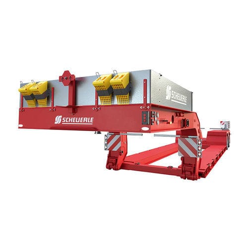 Semirremolque portamaquinaria - EuroCompact FL series - SCHEUERLE Fahrzeugfabrik GmbH - para obras / de acoplamiento / compacto