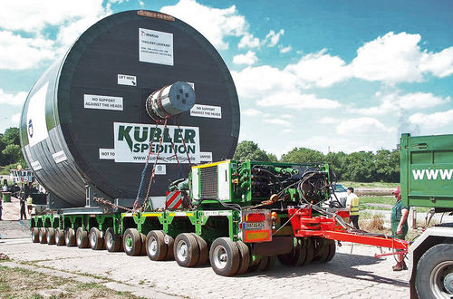 Transportador autopropulsado de más de 6 ejes - InterCombi  - SCHEUERLE Fahrzeugfabrik GmbH - para grandes cargas / modular