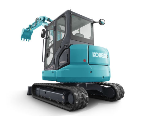 Miniexcavadora - SK58SRX-7E - Kobelco Cranes Co., Ltd. - intermedia / con orugas / diésel