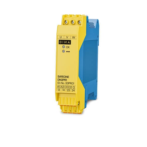 Monitor de seguridad para el sentido de rotación - SAFEONE DN3PR1 - DINA Elektronik GmbH