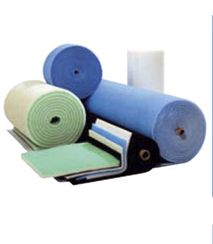 Materia filtrante de poliéster - Afpro Filters - de polvo / para cabina de pintura / para filtros en rollo