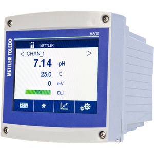 Transmisor multiparámetros de conductividad - M8001-CH - METTLER TOLEDO - de pH / oxígeno disuelto / ORP