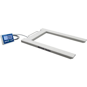 Báscula de paletas de acero inoxidable - BSA236-1500 - METTLER TOLEDO - con indicador separado / portátil