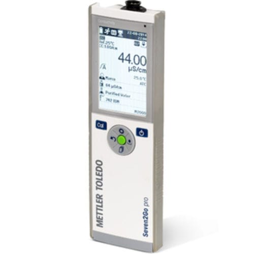 Conductímetro portátil - Seven2Go Series - METTLER TOLEDO - estanco / con pantalla LCD / de laboratorio