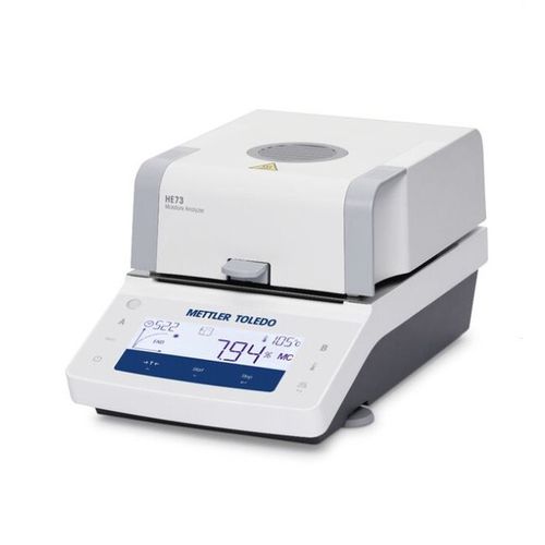 Balanza de humedad de laboratorio - HE73 (115V) - METTLER TOLEDO - con pantalla LCD / RS-232 / para la industria agroalimentaria