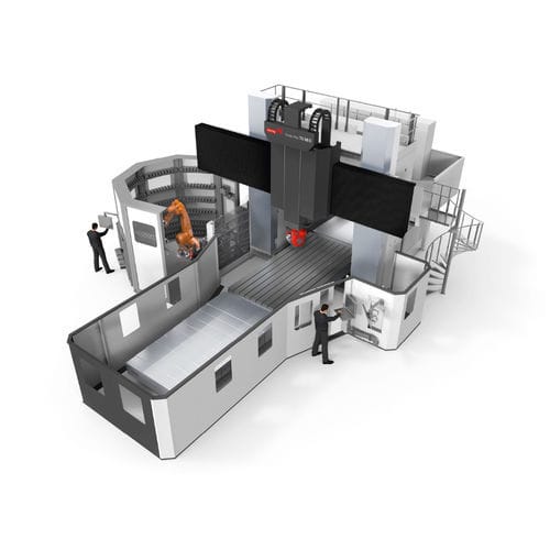 Centro de mecanizado CNC 6 ejes - Droop+Rein TFS NEO - Starrag - vertical / con mesa rotativa / HSK A-63