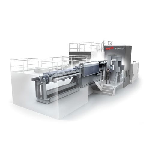Centro de mecanizado CNC 5 ejes - Ecospeed F - Starrag - horizontal / HSK A-63 / 80 herramientas