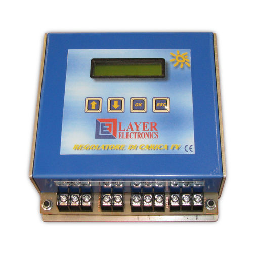 Regulador de carga para batería - Layer Electronics s.r.l. - para aplicaciones fotovoltaicas / con registrador de datos / RS-232