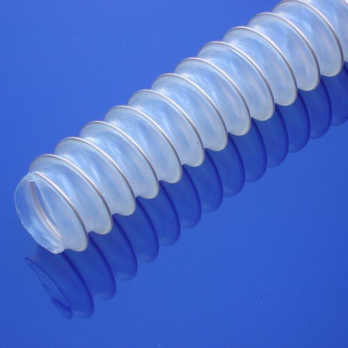 Manguera para productos a granel - TECHNI PU 52  - TECHNIFLEX HOSE INDUSTRY - para gas / para polvo abrasivo / de PU