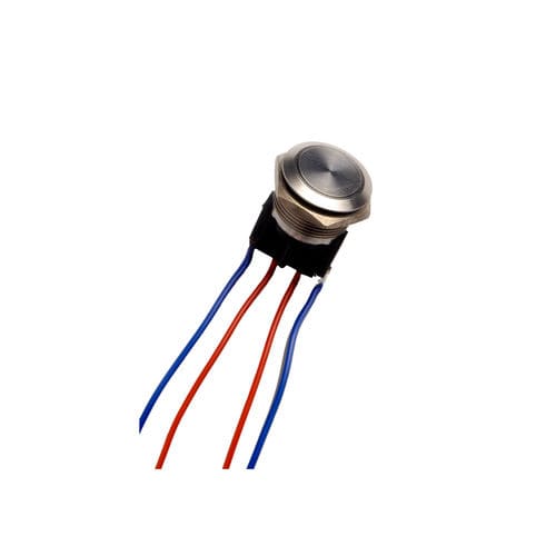 Botón pulsador táctil - FD-500-005 - FDI MATELEC - aislado / de acero inoxidable / montado en panel