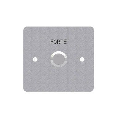 Botón pulsador táctil - FD-500-250 - FDI MATELEC - de acero inoxidable / con luz LED / de detección de apertura de puerta