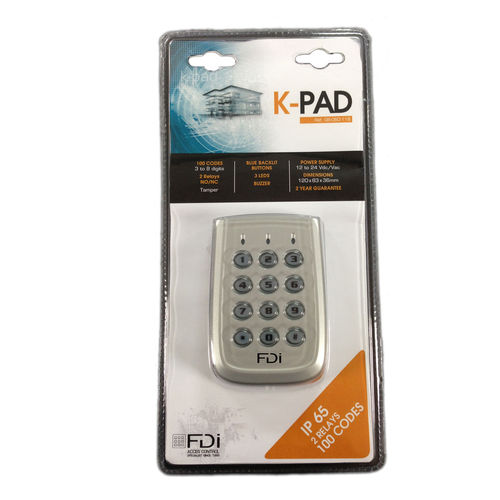 Teclado numérico 12 teclas - GB-060-118 - FDI MATELEC - de pared / de metal / de policarbonato