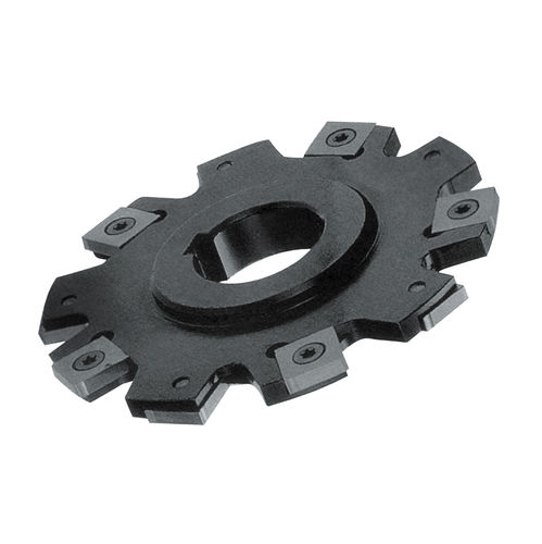 Fresa tres cortes - SDC series - Ningbo Derek Tools Co., Ltd - de plaquitas intercambiables / de ranurado