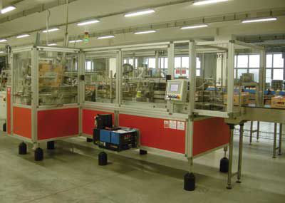 Línea de embalaje para la industria alimentaria - ClientRIGHETTI - FMT - para productos alimentarios / automática