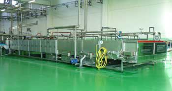 Pasteurizador para la industria agroalimentaria - FMT - continuo