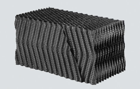Bloque de relleno de plástico - PLASdek® - Brentwood Europe GmbH - para torre de refrigeración