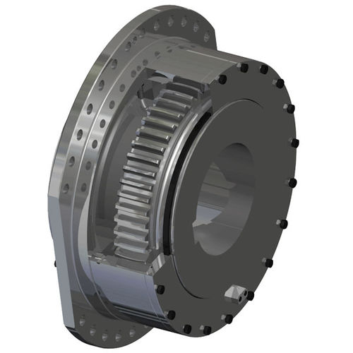Acoplamiento de engranaje - GJB1-19 - ZHENJIANG SUODA COUPLING CO.,LTD. - de tambor / para aparato elevador / con brida