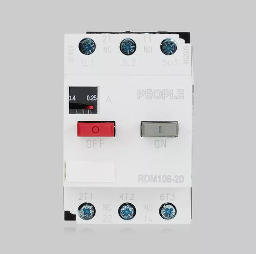 Disyuntor de aire - RDM108 series - PEOPLE ELE. APPLIANCE GROUP CO., LTD. - para sobrecargas / contra cortocircuitos / motor