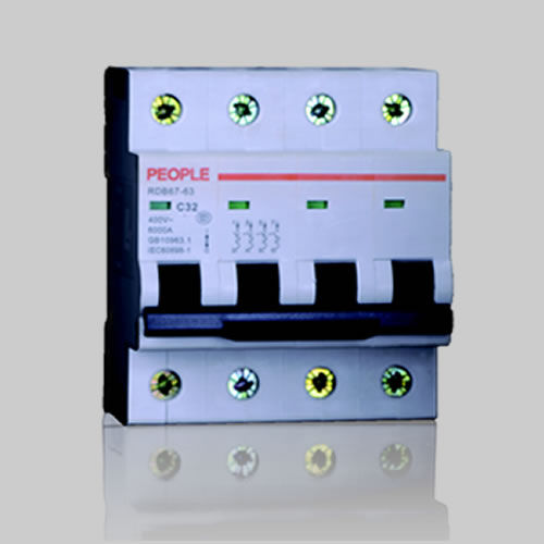 Disyuntor AC - RDB67-63 (H) Series - PEOPLE ELE. APPLIANCE GROUP CO., LTD. - contra cortocircuitos / para la distribución / miniatura