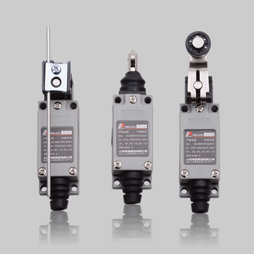 Interruptor de final de carrera de control - RDLX18 Series - PEOPLE ELE. APPLIANCE GROUP CO., LTD. - con palanca de rodillo