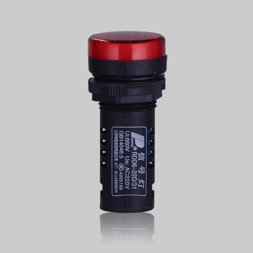 Indicador luminoso permanente - RDD series - PEOPLE ELE. APPLIANCE GROUP CO., LTD. - roscado / redondo