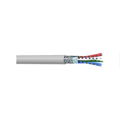 Cable eléctrico de datos - MC22E - CAE GROUPE - antipropagación de fuego / blindado / multifilar