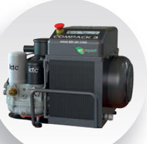 Compresor de tornillo - COMPACK - KTC Srl - de aire / con motor eléctrico / portátil